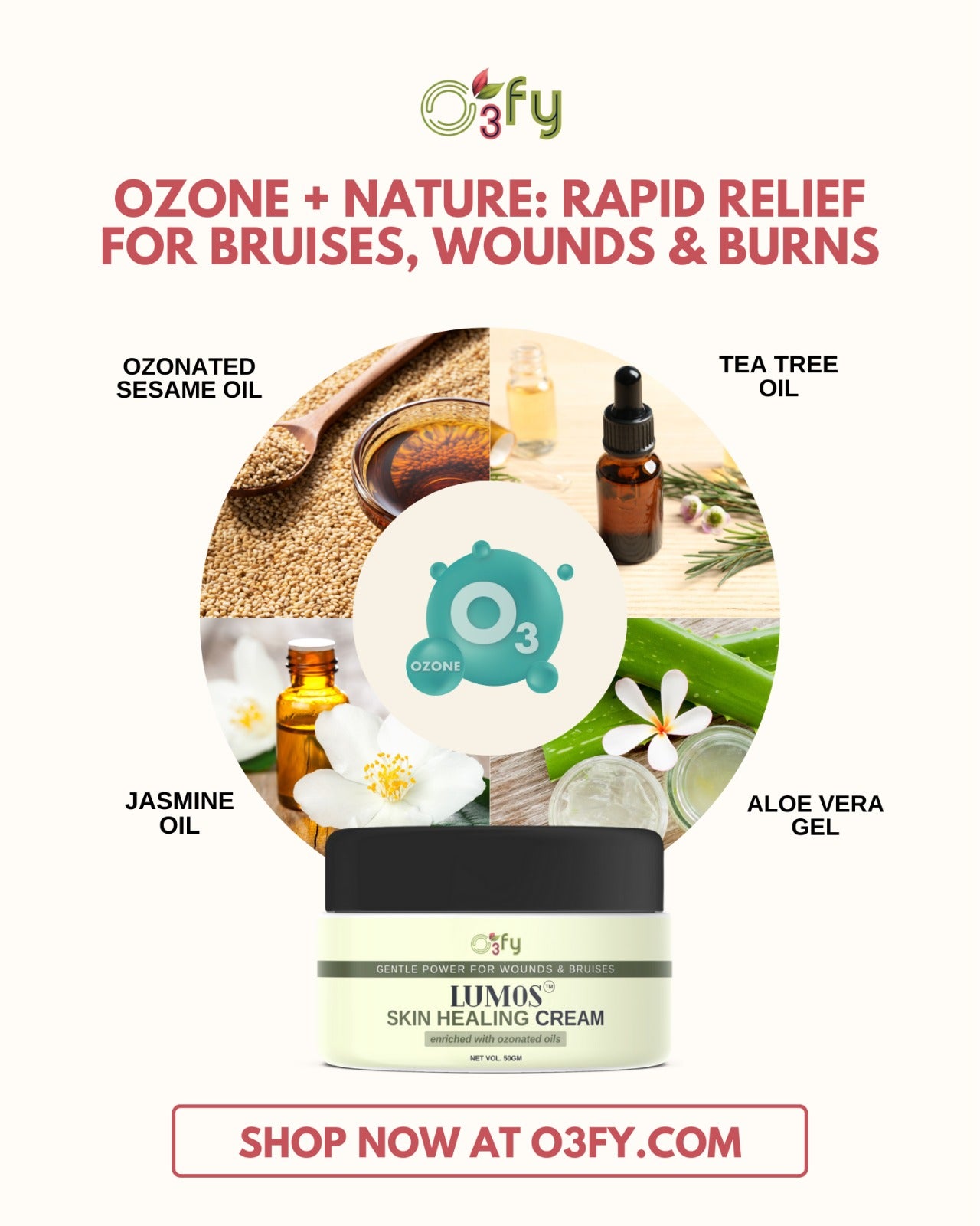 Ingredients_Lumos_Skin Healing Cream_burns and bruises and wounds