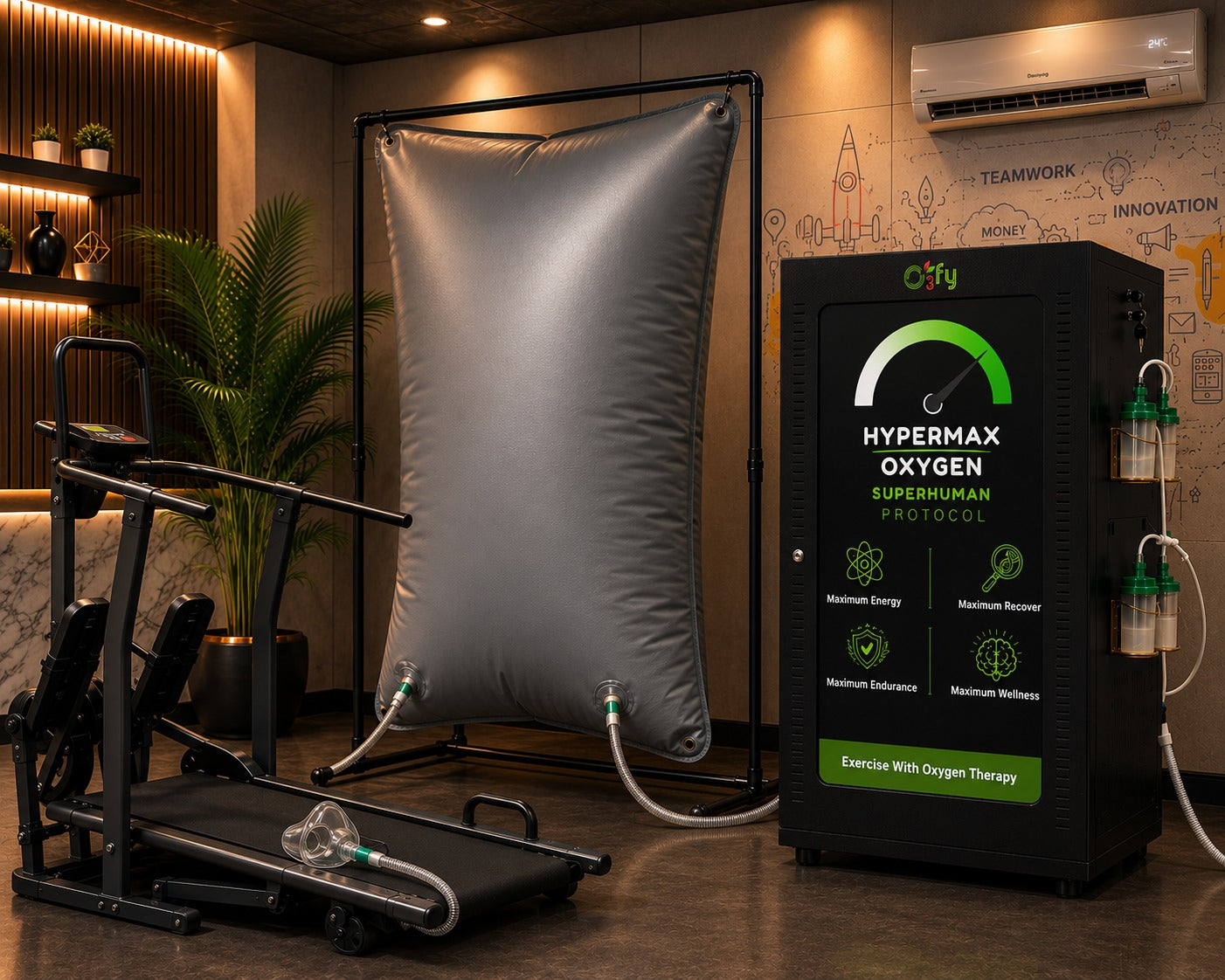 HyperMax EWOT System – Exercise with Oxygen Therapy