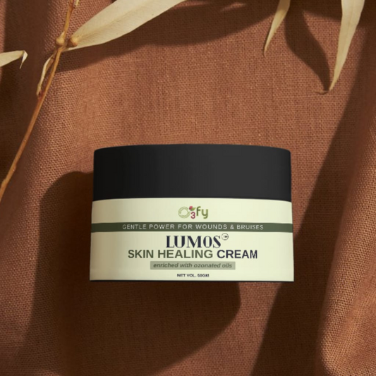 LUMOS Ozone Cream – Heal Burns, Wounds & Scars Naturally